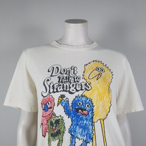 Imogen + Willie The "Strangers" Retro Cartoon 7oz Midweight Graphic Tee Size M - Picture 3 of 14